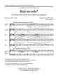 Kojo No Tsuki SATB choral sheet music cover